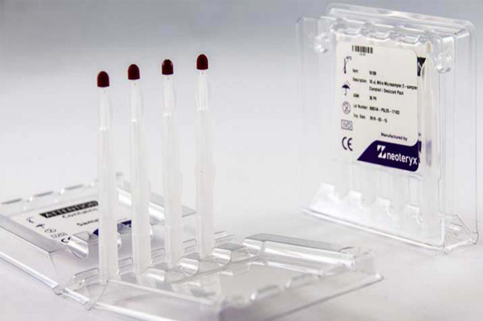 self test kit packaging